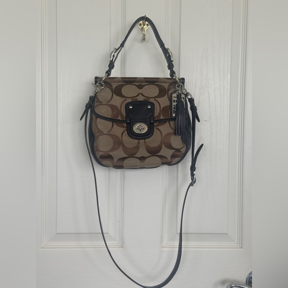 COACH WILLIS LEGACY 70th ANNIVERSARY SIGNATURE CROSSBODY #19034, VGUC - Picture 4 of 16